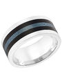 s.Oliver Herren Ring Edelstahl Silber 64 (20.4) 2031520