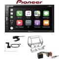 Autoradio Pioneer Apple CarPlay Android DAB für Hyundai i20 2012-2014 silber