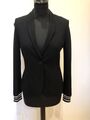 S‘Oliver Black Label Blazer Gr.34 Schwarz Jersey  Selten Getragen