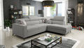 Wohnzimmer Couch Ecksofa mit Schlaffunktion Eckcouch Polsterecke BALTIC III MINI