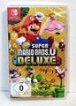 New Super Mario Bros. U Deluxe Nintendo Switch Luigi 4Spieler Game Spiel NEU OVP