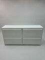 MDF Italia Sideboard Handle 2x2 Modular (Weiß, B 180 x H 92 x T 45cm)