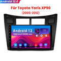 für Toyota Yaris XP90 2005-2012 Autoradio 1+32G Android12 USB DAB SAT GPS NAV BT