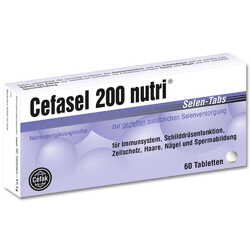 Cefasel 200 nutri Selen-Tabs 60 St Tabletten