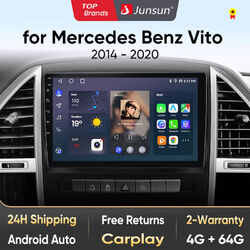 4G für Benz Vito3 2014-2020 Android 13 Autoradio CarPlay DAB+GPS 4+64GB Navi LTE