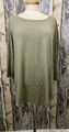 Esprit Shirt Oberteil Langarm 3/4 Arm Boatneck Flammgarn light khaki Gr. XXL