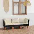 Gartenmöbel Kissen Poly Rattan Sofa Lounge Sitzgruppe mehrere Auswahl vidaXL