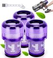 3x Hepa-Filter für Dyson V12 Detect Slim Absolute Kabelloser Staubsauger Ersatz.
