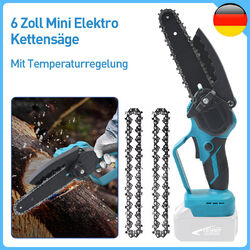 6 Zoll Mini Elektro Kettensägen Akku Kettensäge Handkettensäge für makita DHL