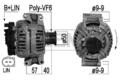 ERA 209083A Lichtmaschine Generator 120A 14V