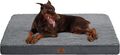 BEDSURE orthopädisches Hundebett Grosse Hunde - 137x111.5x10cm Hundekissen flaus