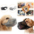 Hundemaulkorb Maulkörbe Mesh-Gewebe Hunde Beißkorb Verstellbar Nylon Maulkorb DE