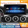 10,33" 8+256GB Carplay Autoradio Android Für Mercedes-Benz C W205 NAVI AUX 4G BT