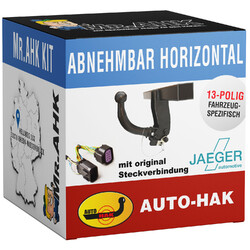 AutoHak Anhängerkupplung abnehmbar für MB C-Klasse Kombi 14-18 +13p spezifisch