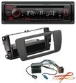 Kenwood MP3 CD USB Bluetooth DAB Autoradio für Seat Ibiza (ab 12) - tuam grey