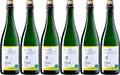 6x Riesling Sekt brut, 2020 - Weingut Müller, Pfalz! Sekt/Qualitätsschaumwein