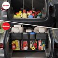 Auto KFZ Rücksitz Organizer Aufbewahrungstasche Mit Netztasche Kofferraumtasche