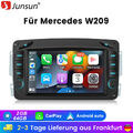 Android 13 Autoradio Carplay NAVI SWC Für Mercedes C/CLK/G Klasse W203 W209 W639