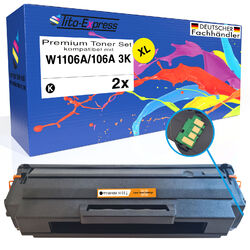 Toner für HP 106A W1106A Laser MFP 135wg MFP 137fwg MFP 135ag 135w Mit Chip XXL