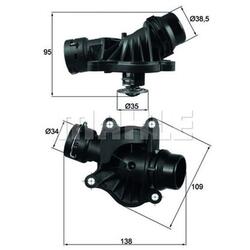 MAHLE Original Thermostat Kühlmittel mit Dichtung z. Bsp. für BMW