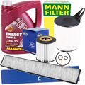 INSPEKTIONSPAKET + 5L MANNOL 5W-30 MOTORÖL LONGLIFE-04 passend für BMW 1ER 3ER