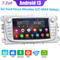 32G Android 13 Autoradio Für Ford Focus II Mk2 Mondeo C/ S-MAX Galaxy GPS RDS