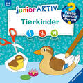 Ravensburger 60023 Wieso? Weshalb? Warum? junior AKTIV: Tierkinder WWW-Malbuch (