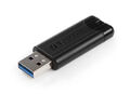 Verbatim PinStripe 3.0 - USB 3.0-Stick 32 GB  - Schwarz