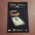 XBox Spiel Promo Postkarte: Herr der Ringe, Die Gefährten.