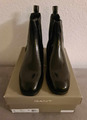 Gant Fayy Chelsea Leder Boots Schwarz Gr. 39