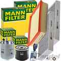 MANN FILTER INSPEKTIONSPAKET passend für RENAULT LAGUNA 3+GRANDTOUR+COUPE