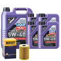 Motoröl 5W40 LIQUI MOLY Synthoil High Tech 9L+HENGST Ölfilter