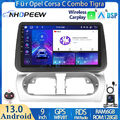 8-Kern 6+128GB Android 13 Autoradio GPS Carplay DSP Für Opel Corsa C Combo Tigra