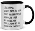 Mama Geschenk zum Muttertag, Mutter Tasse Geburtstag, von Tochter und Sohn, Weih