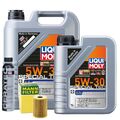 Motoröl 5W30 LIQUI MOLY Leichtlauf Special Tec Ll 6L +MANN Ölfilter +Cera Tec