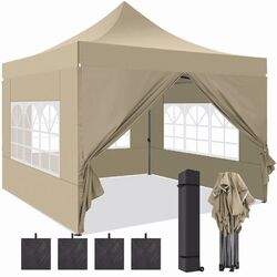 Pavillon 3x3/3x6m/3x4,5m Faltpavillon Wasserdicht Partyzelt Gartenzelt UV Schutz