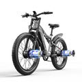 Elektrofahrrad 26'' Doppelmotor 2*1000W Pedelec TrekkingBike 840WH Samsung E MTB