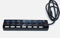 Renkforce 6 Port USB-HUB zusätzliche USB Lade- Anschlüsse