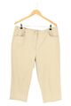 TONI Damen Shorts Gr. 46 Beige Baumwolle Klassisch Elegant