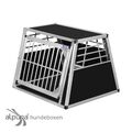 N7 Hundetransportbox Gitterbox Aluminium Transportbox Hundebox Alubox Autobox 