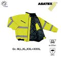 ASATEX Warnpilotjacke Basic leuchtgelb / Warnschutzjacke / Pilotenjacke gelb