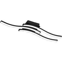 LED Deckenlampe 2/3-flammig Deckenleuchte Wohnzimmer Büro Geschwungen Lampe