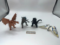 1998 Bandai Zilla Figur Mit Godzilla Ghidorah Rainbow Mothra 4pcs Kaiju Legende