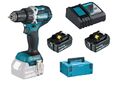 Makita DDF484RTJ Akku-Bohrschrauber 18V DDF484Z+ 2x Akku  5Ah + Lader + Makpac 2