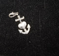 Thomas Sabo Charm Anhänger Anker Kreuz Herz  Glaube Liebe Hoffnung 925er Silber