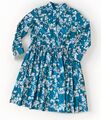 Marc O'Polo Langarm-Hemdblusenkleid mit Allover-Print midi