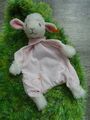 🐝 Steiff Schaf Lamm Rosa Mädchen Schmusetuch Schnuffeltuch 239632 wie neu 🐝