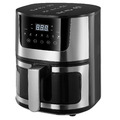 Heißluftfritteuse Fritteusen Friteuse Heißluft Air Fryer Digitale 6L 1300W 