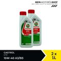 Castrol GTX 15W-40 A3/B3 VW 505 / 501 Mercedes MB 229.1 2x1 Liter = 2 Liter