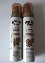 Hawaiian Tropic Self Tan Express Self Tanning Foam 200ml Each ~ 2 Pack RRP £30